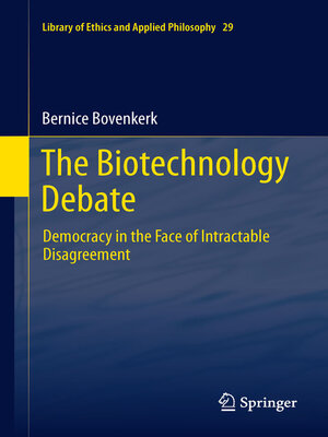 cover image of The Biotechnology Debate